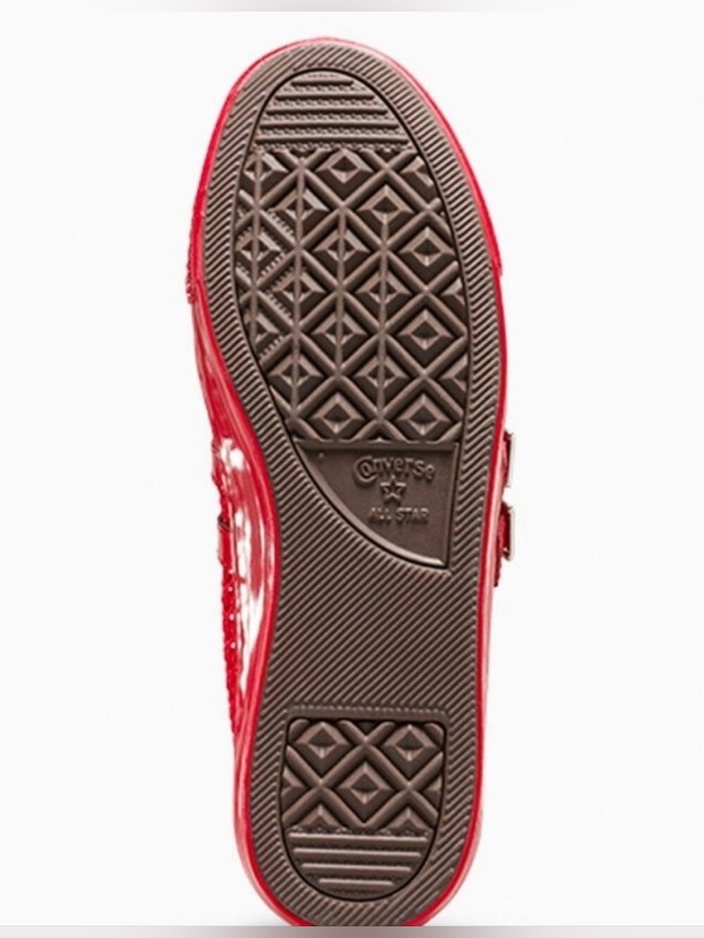 Converse Chuck Taylor All Star Dainty Mary Jane Knit shoes red - Picture 4 of 10